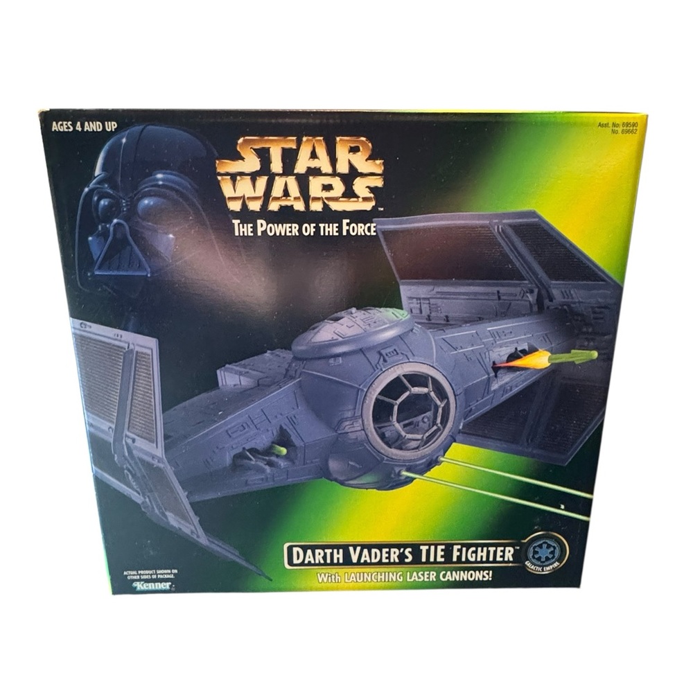 Star Wars Power of the Force Darth Vader's TIE Fighter